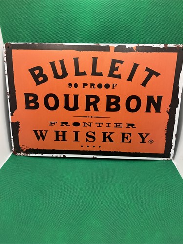 Bulleit bourbon whiskey - bulleit, whiskey-metal